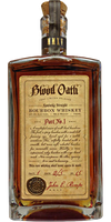 Blood Oath Pact 1 | 2015 One-Time Limited Release | Kentucky Straight Bourbon Whiskey 750 ML