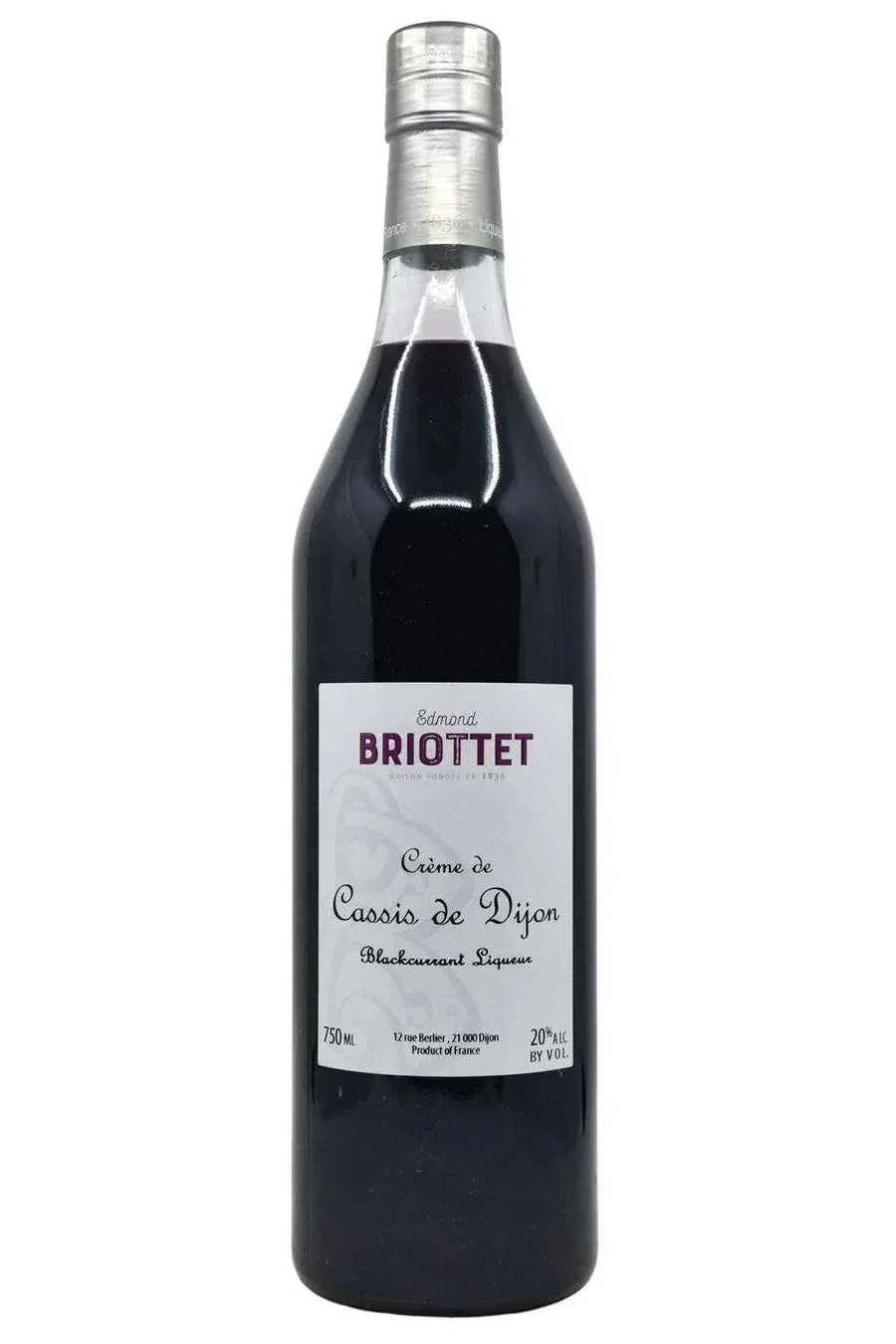 Edmond Briottet Creme de Cassis 700 ML