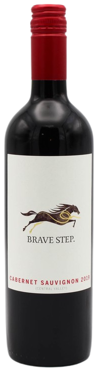 Brave Step Cabernet Sauvignon 750 ML – Bold Red Wine with Dark Fruit Flavors