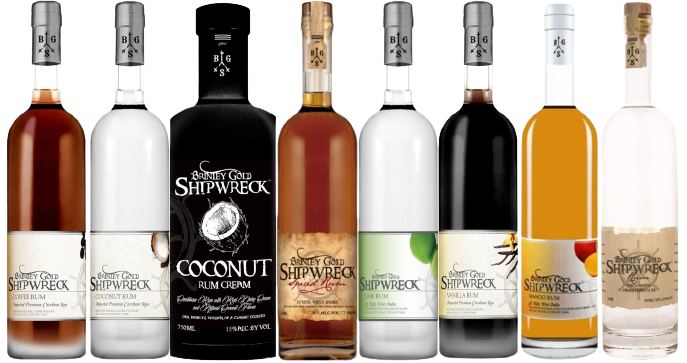 Brinley Gold Shipwreck Combo 750 ML (8 Bottles)