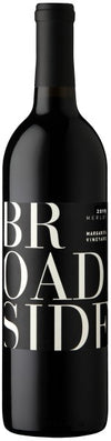 Broadside Merlot Margarita Vineyard Paso Robles 2019 750 ML