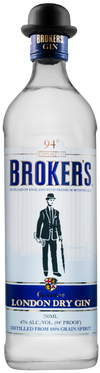 Brokers Genuine London Dry Gin 750 ML