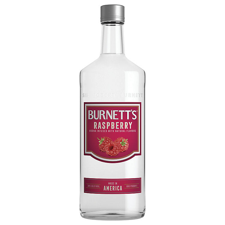 Burnett's Raspberry Flavored Vodka 60 750 ML