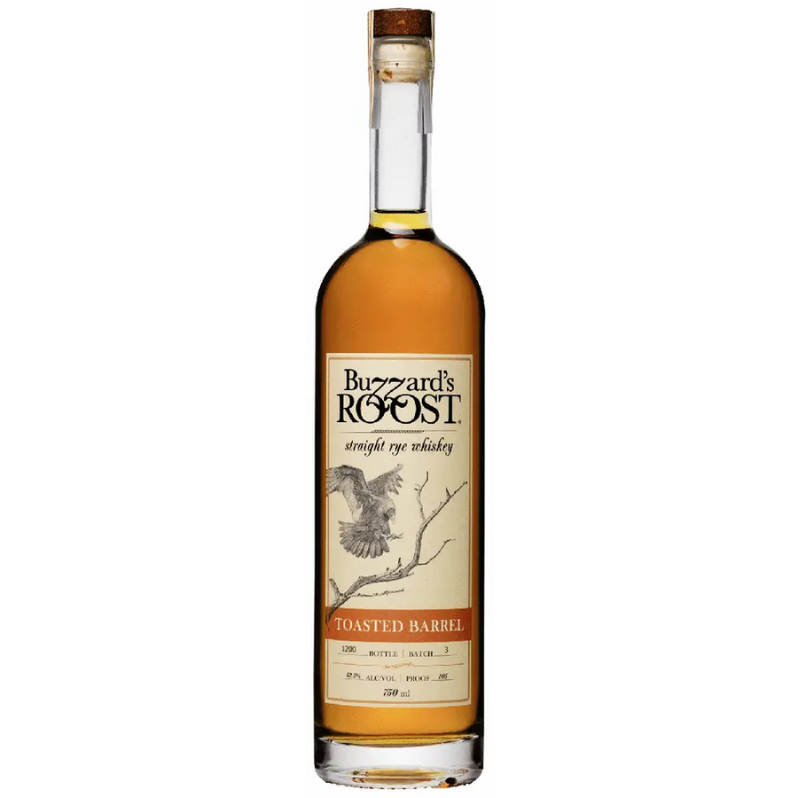 Buzzard's Roost Toasted Barrel Straight Rye Whiskey 750 ML
