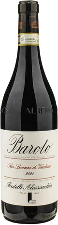 Fratelli Alessandria Barolo 2021 750 ML