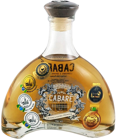 Cabare Cachaca Aguardente Pinga Extra Premium 750 ML
