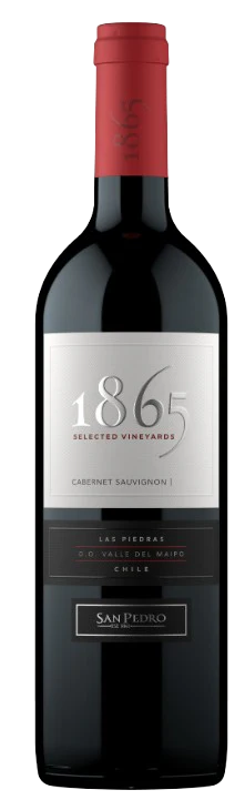 Cabernet sauvignon selected vineyards las piedras maipo valley 1865 2022 750 ML