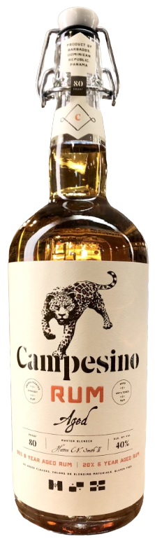 Campesino Rum Aged XIV 750ml premium aged rum with caramel and vanilla notes