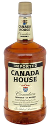 Canada House Canadian Whisky A Blend 1.75 L