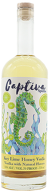 Captiva Key Lime Honey Vodka 750 ML