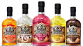 Caribbean Moonshine Rum Combo 750 ML (5 Bottles)