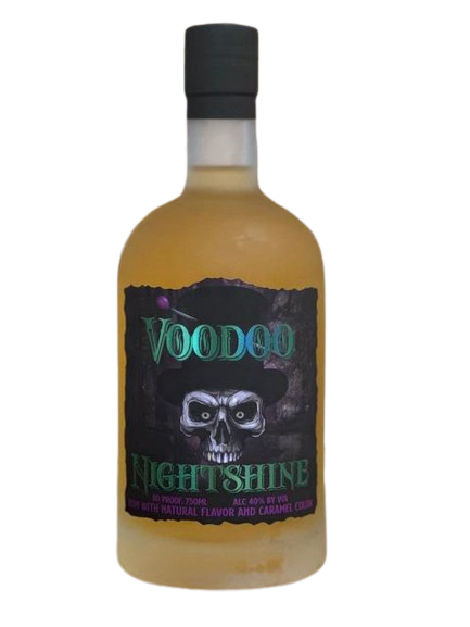 Caribbean Moonshine Voodoo Nightshine Rum 750 ML