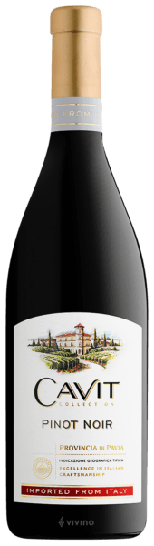 Cavit Collection Pinot Noir 750 ML bottle Italian red wine