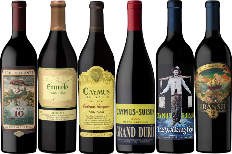 Caymus Red Wine Combo 750ml case of 6 bottles
