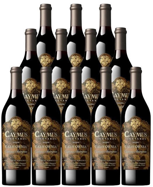 Caymus California Cabernet Sauvignon 2023 750 ML (12 Bottles)
