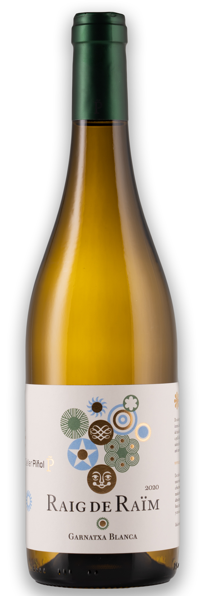 Celler Pinol Terra Alta Garnatxa Blanca Raig De Ram 2021 750 ML