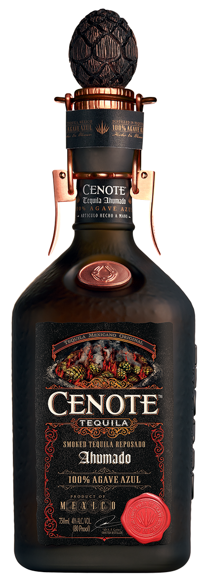 Cenote Tequila Ahumado Smoked Tequila Reposado 100% Agave Azul 750 ML