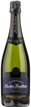Champagne Nicolas Feuillatte 1er Cru Extra-Brut Reserve 750 ML