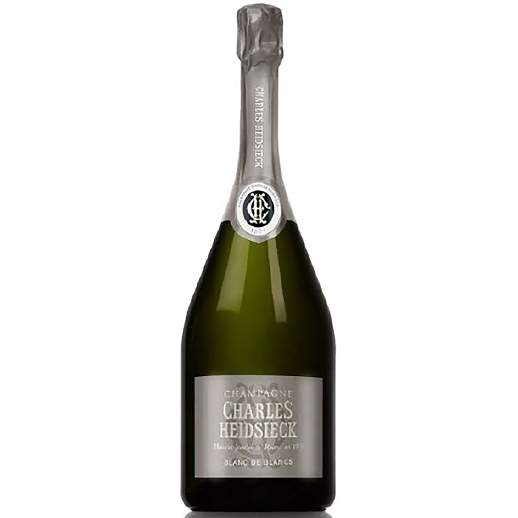 Charles Heidsieck Blanc de Blancs NV 750 ML champagne bottle elegant Chardonnay sparkling wine