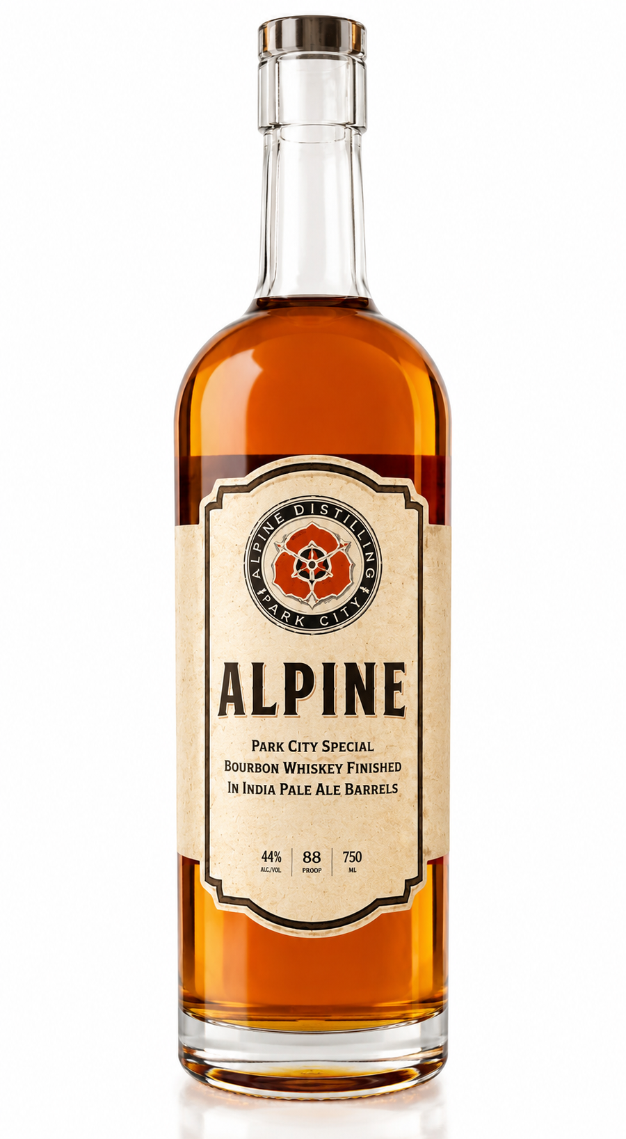 Alpine Park City Special Bourbon Whiskey Finished in India Pale Ale Barrels 750 ML