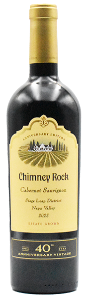 Chimney Rock Cabernet Sauvignon 40th Vintage Anniversary Estate Stags Leap District 2023 750 ML