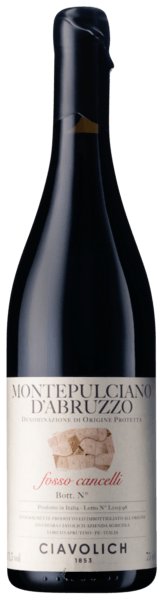 Ciavolich Fosso Cancelli Montepulciano d'Abruzzo 2019 750 ML