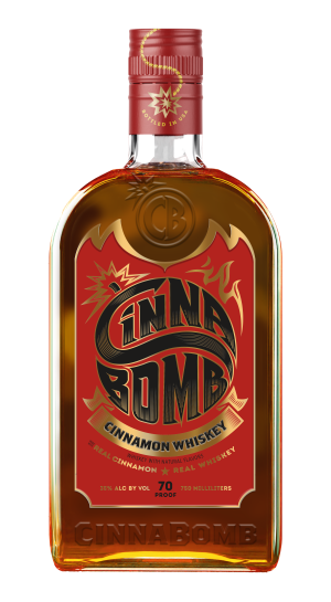 Cinnabomb Cinnamon Whiskey 750 ML