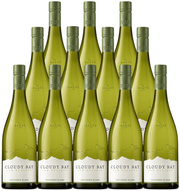Cloudy Bay Sauvignon Blanc Marlborough 2025 750 ML (12 Bottles)