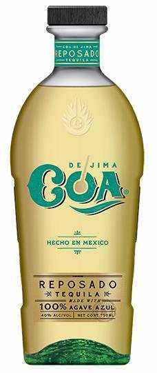 Coa De Jima Tequila Reposado 750 ML bottle with 100% Agave Azul label.