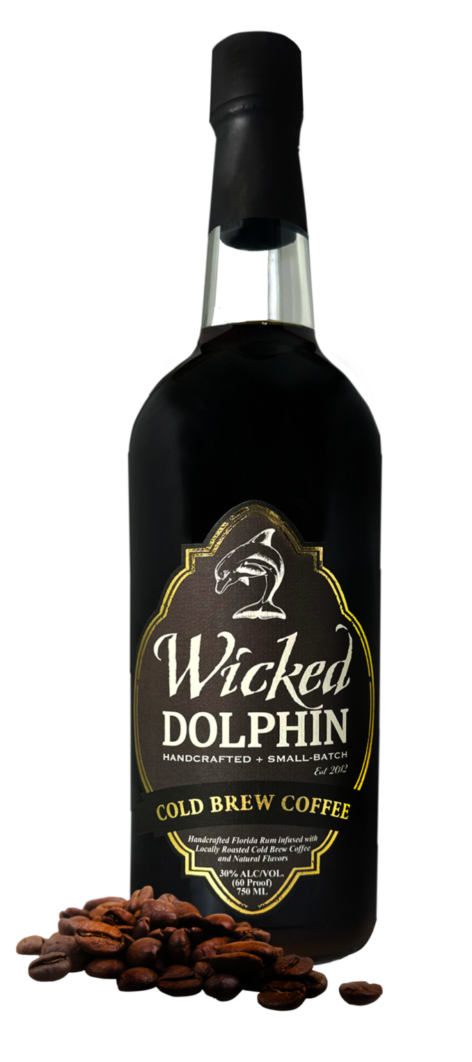 Wicked Dolphin Cold Brew Coffee Rum  1 L