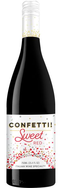 Confetti Sweet Red 750 ML bottle