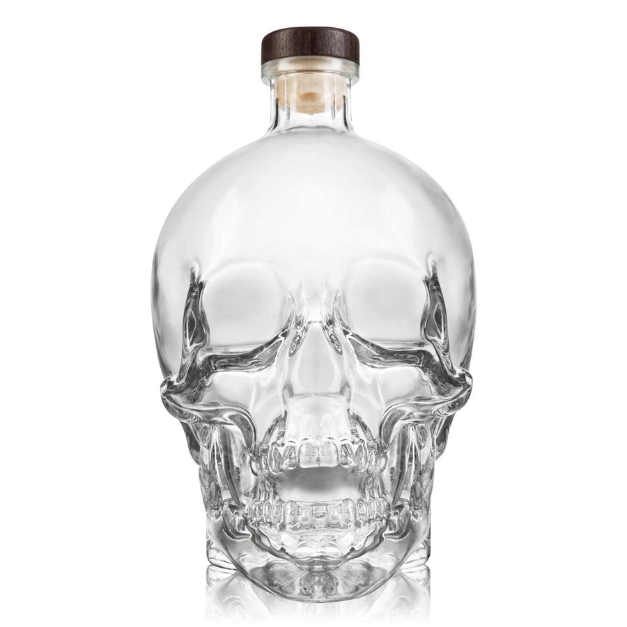 Crystal Head Vodka 1.75 L clear skull-shaped bottle ultra-premium Canadian vodka smooth clean finish
