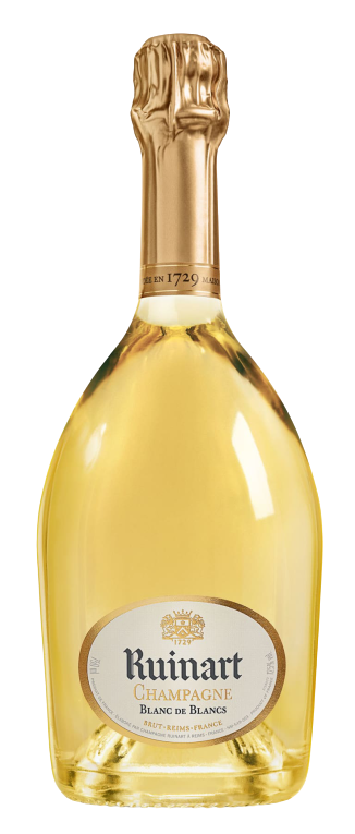 Ruinart Champagne Brut Blanc De Blancs 750 ML bottle French sparkling wine