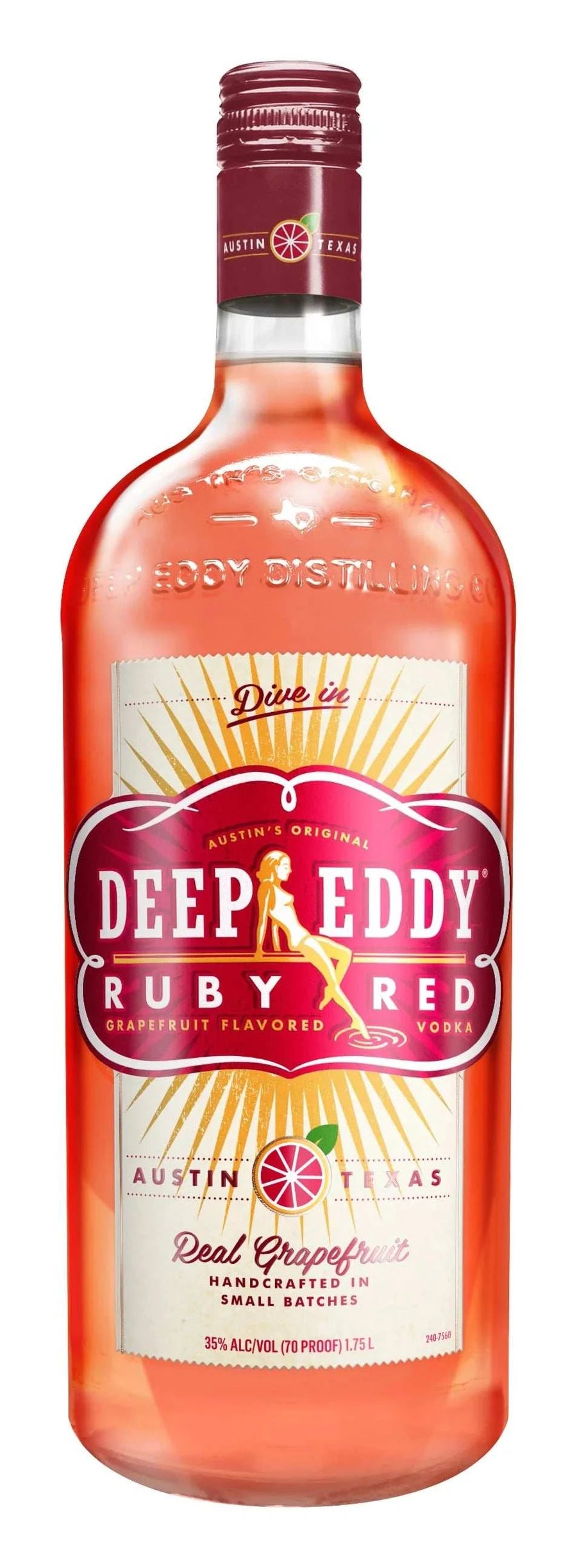 Deep Eddy Ruby Red Vodka 1.75 L