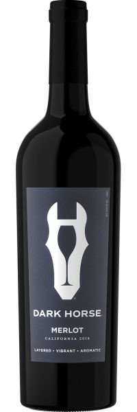 Dark Horse Wine Merlot California 750 ML – Rich, Smooth & Approachable