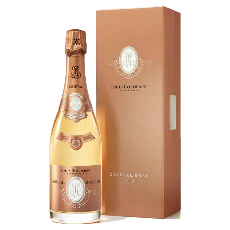 Louis Roederer Champagne Brut Rose Cristal 2015 750 ML