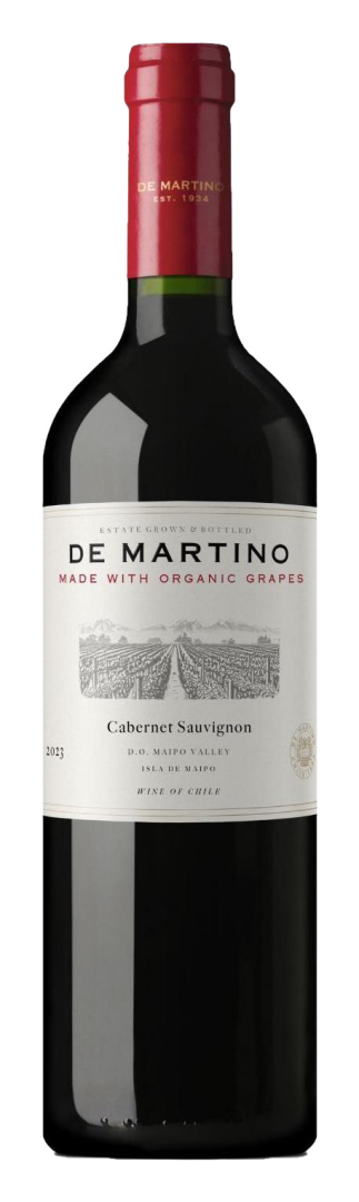 De Martino Estate Organic Cabernet Sauvignon 2021 750 ML