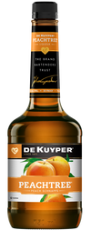 Dekuyper Peach Schnapps Peachtree 1.75 L bottle with vibrant peach label.