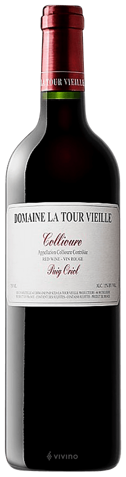 Domaine La Tour Vieille Collioure Rouge Puig Oriol 2017 750 ML