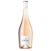 Bottle of Domaine de Leos Organic Rose 750 ML French organic rosé wine with elegant design