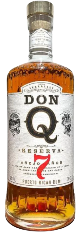 Don Q 7 Years Old Anejo Reserva Puerto Rican Rum 1 L
