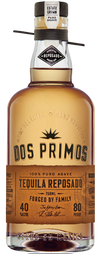 Dos Primos Tequila Estate Grown Reposado Tequila 100% Puro Agave 750 ML