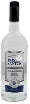 Dos Santos Plata Tequila 1 L