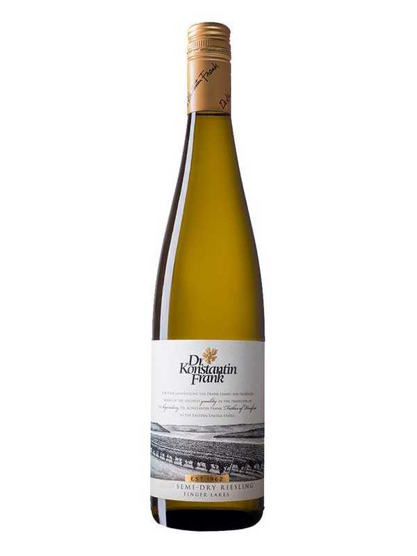 Bottle of Dr. Konstantin Frank Riesling Semi Dry Finger Lakes 2018 750 ML