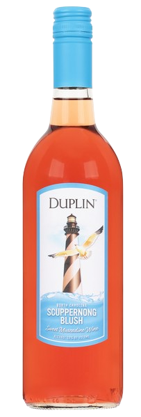 Duplin Winery Scuppernong Blush 750 ML bottle ideal for summer nights and romantic walks