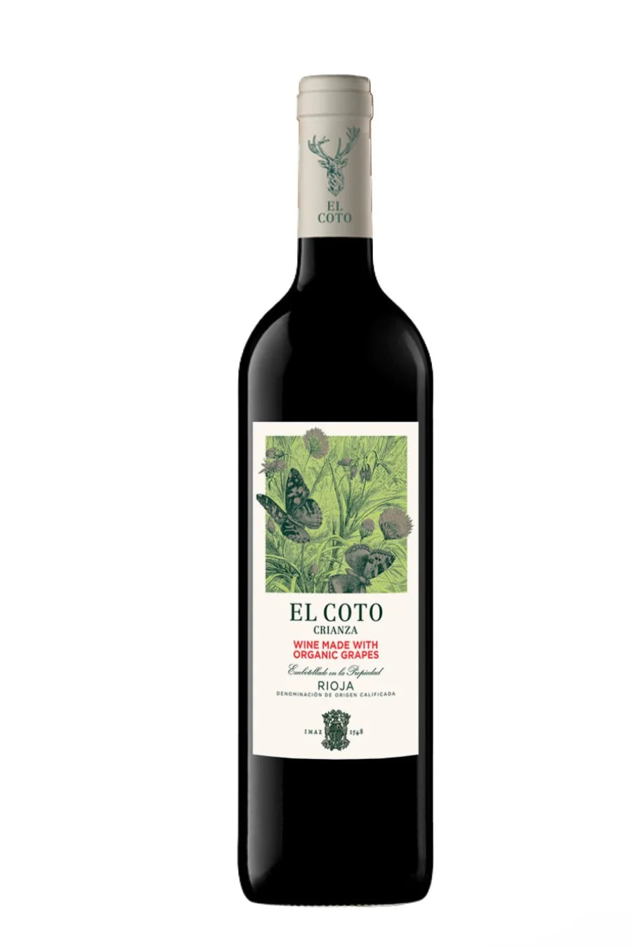El Coto Organic Crianza Rioja 750 ML
