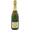 El Bajio Brut Sparkling Wine 750ml bottle with gold foil and beige label showcasing a crisp sparkling wine.