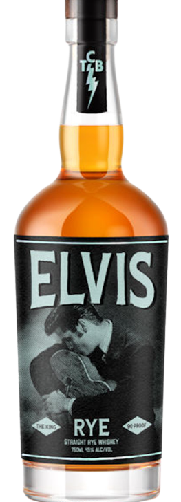Elvis The King Straight Rye Whiskey 750 ML