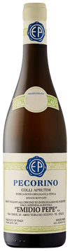 Emidio Pepe Pecorino Colli Aprutini 2022 Italian white wine bottle 750ml