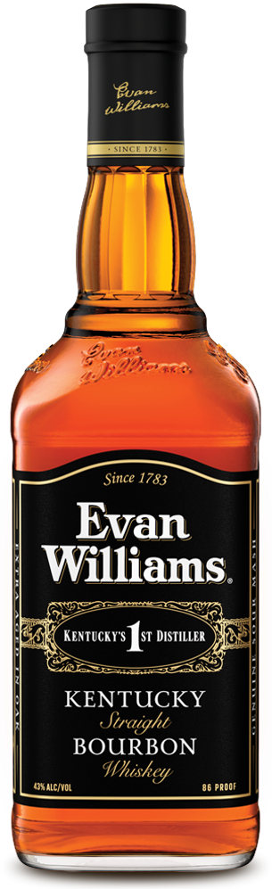 Evan Williams Black Label Straight Bourbon 86 1 L